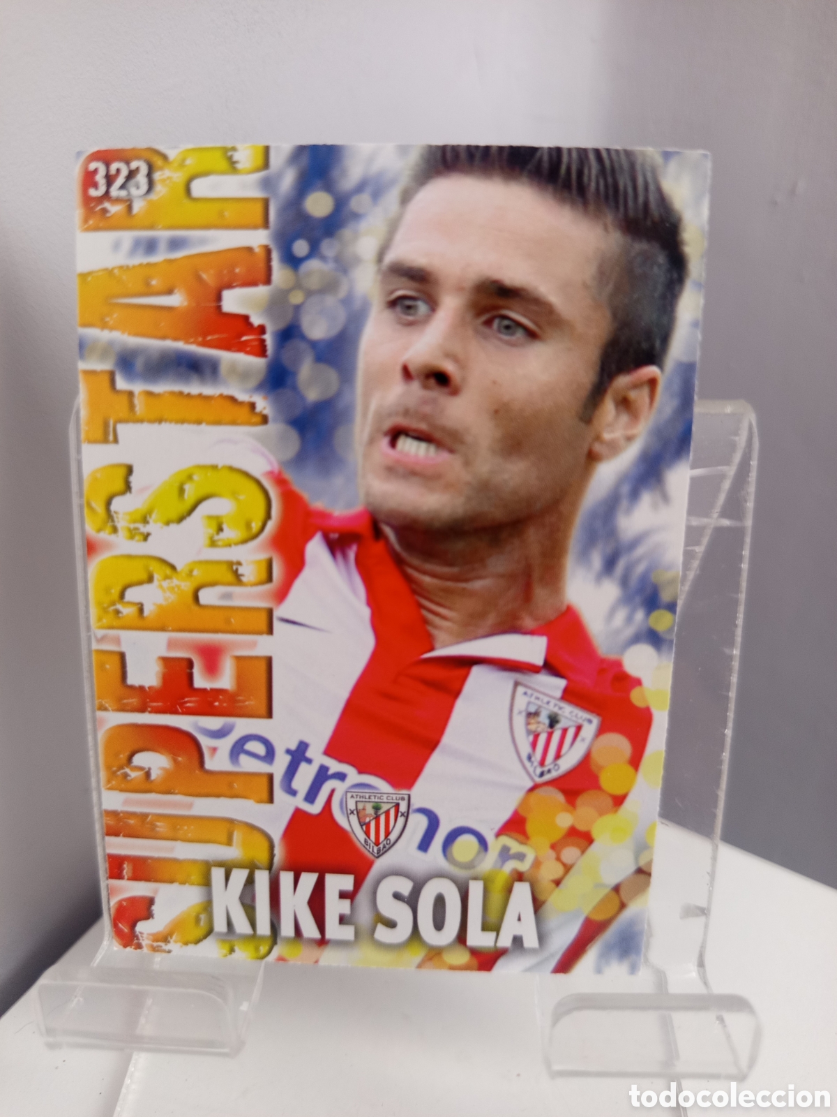 Cartes &agrave; collectionner de Football: ❇️ CROMO ⚽ KIKE SOLA ATHLETIC DE BILBAO 323 SUPERSTAR FICHAS LIGA 2014 13 14 2013 2014 MUNDICROMO ❇️