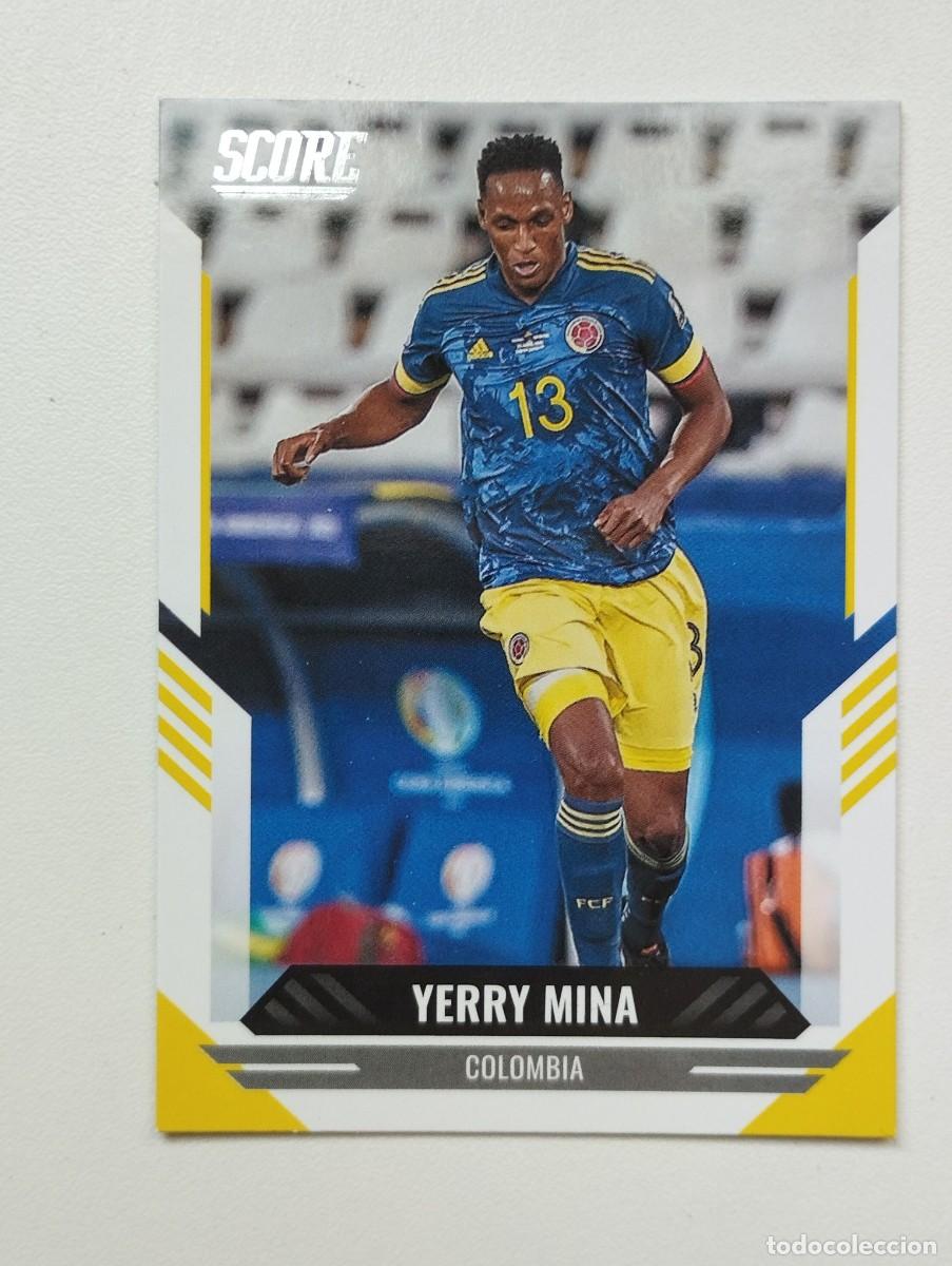 Cromos de f&uacute;tbol: CROMO CARD PANINI SCORE SOCCER 2021 2022 21 22 COLOMBIA 90 YERRY MINA