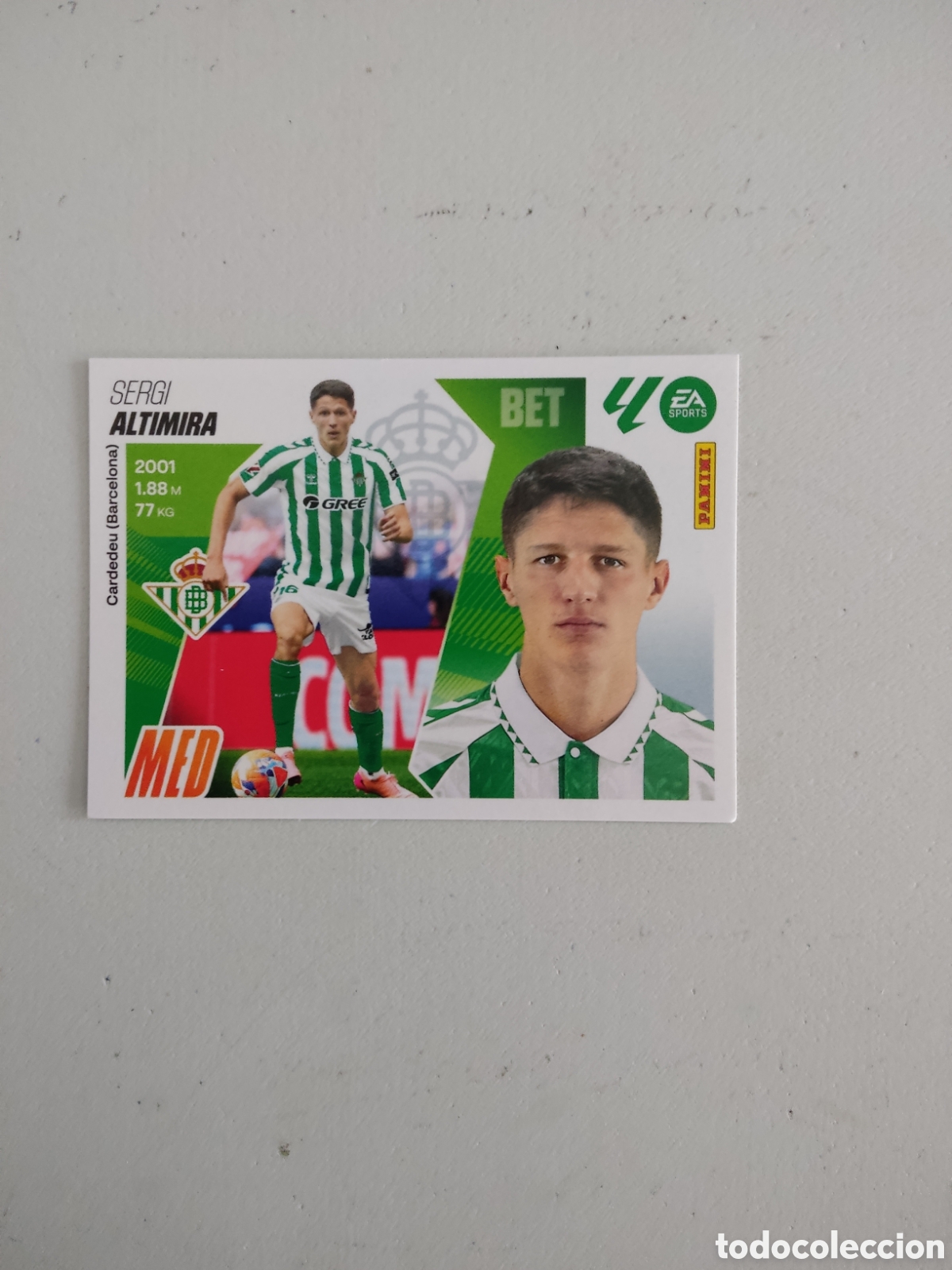 Cartes &agrave; collectionner de Football: 12 ALTIMIRA REAL BETIS LIGA ESTE 2025 2026
