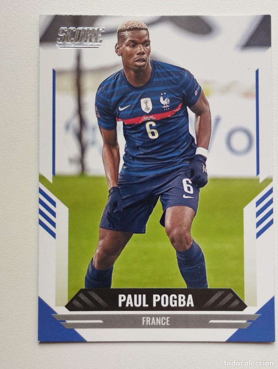 Cartes &agrave; collectionner de Football: CROMO CARD PANINI SCORE SOCCER 2021 2022 21 22 FRANCIA 63 PAUL POGBA