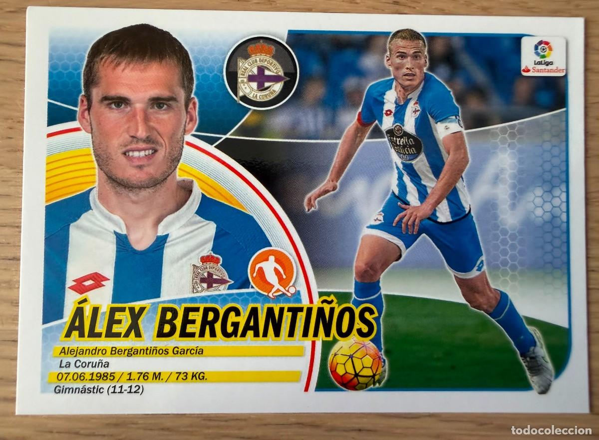 Cromos de f&uacute;tbol: 9 BERGANTI&Ntilde;OS DEPORTIVO CORI&Ntilde;A 16 17 2016 2017 LIGA SANTANDER COLECCIONES ESTE SIN PEGAR STICKER