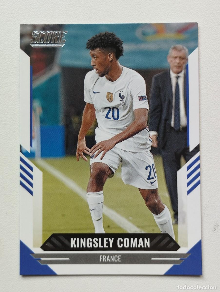 Cromos de f&uacute;tbol: CROMO CARD PANINI SCORE SOCCER 2021 2022 21 22 FRANCIA 64 KINGSLEY COMAN