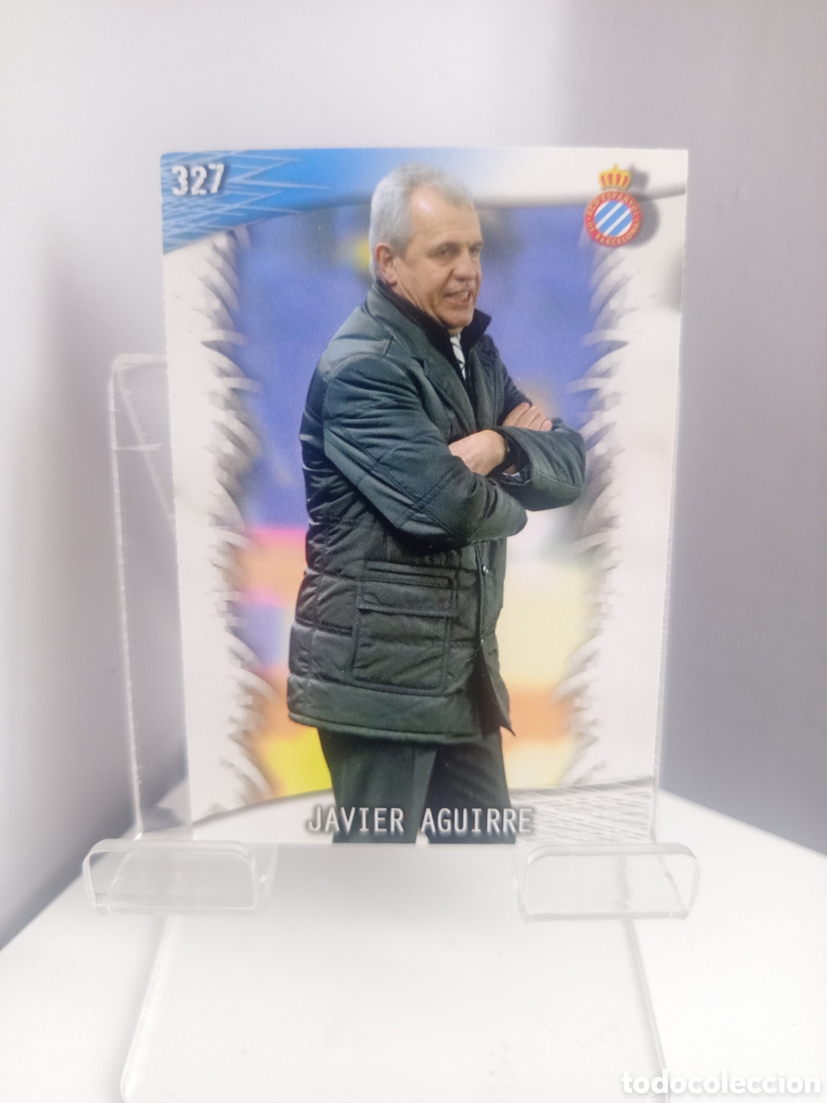Football Stickers: ❇️ CROMO ⚽ JAVIER AGUIRRE ESPA&Ntilde;OL 327 FICHAS LIGA QUIZ 2014 13 14 2013 2014 MUNDICROMO ❇️