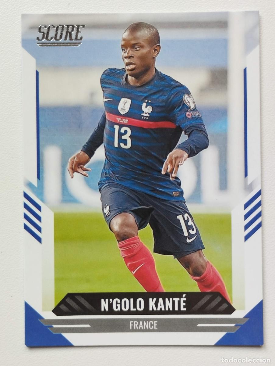 Cromos de f&uacute;tbol: CROMO CARD PANINI SCORE SOCCER 2021 2022 21 22 FRANCIA 62 N'GOLO KANTE