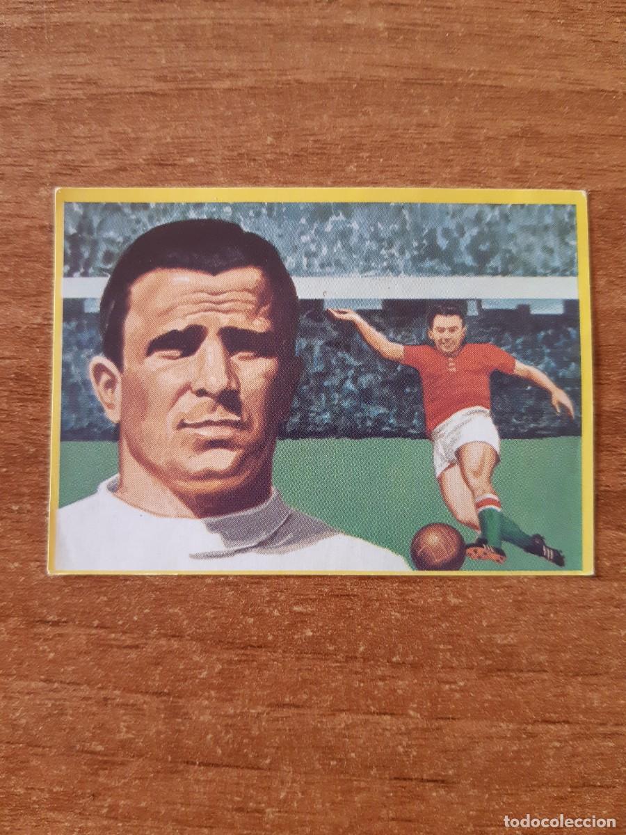 Cromos de f&uacute;tbol: N&deg;25 FERENC PUSKAS HUNGR&Iacute;A F&Uacute;TBOL EN ACCI&Oacute;N DANONE 82 MUNDIAL ESPA&Ntilde;A 1982. NUNCA PEGADO, SIN PEGAR