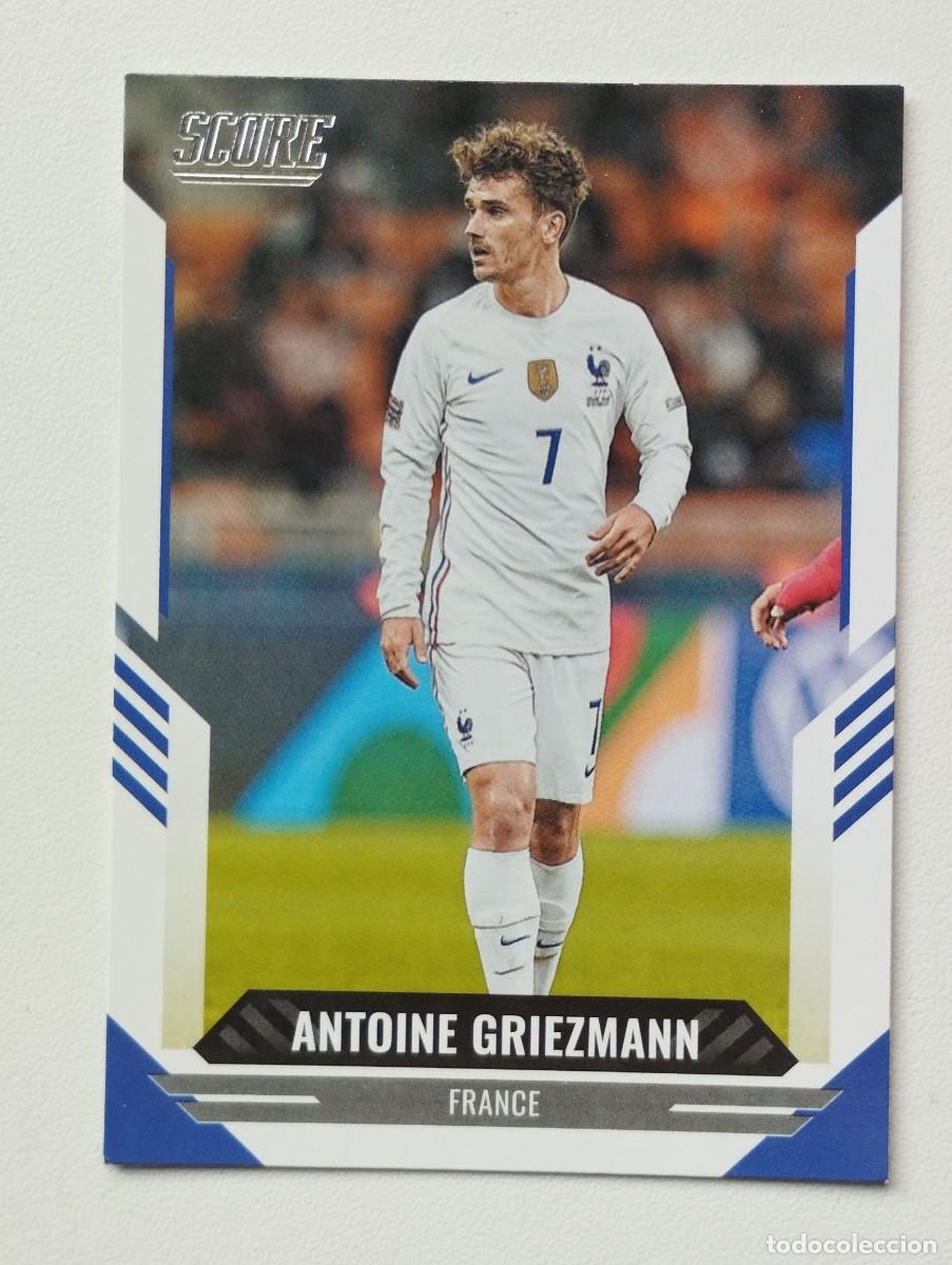 Cromos de f&uacute;tbol: CROMO CARD PANINI SCORE SOCCER 2021 2022 21 22 FRANCIA 59 ANTOINE GRIEZMANN