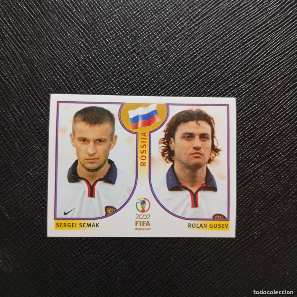 Cromos de f&uacute;tbol: 528 SEMAK GUSEV RUSIA PANINI 2002 MUNDIAL KOREA FUTBOL 02 CROMO - SIN PEGAR - A59 PG469