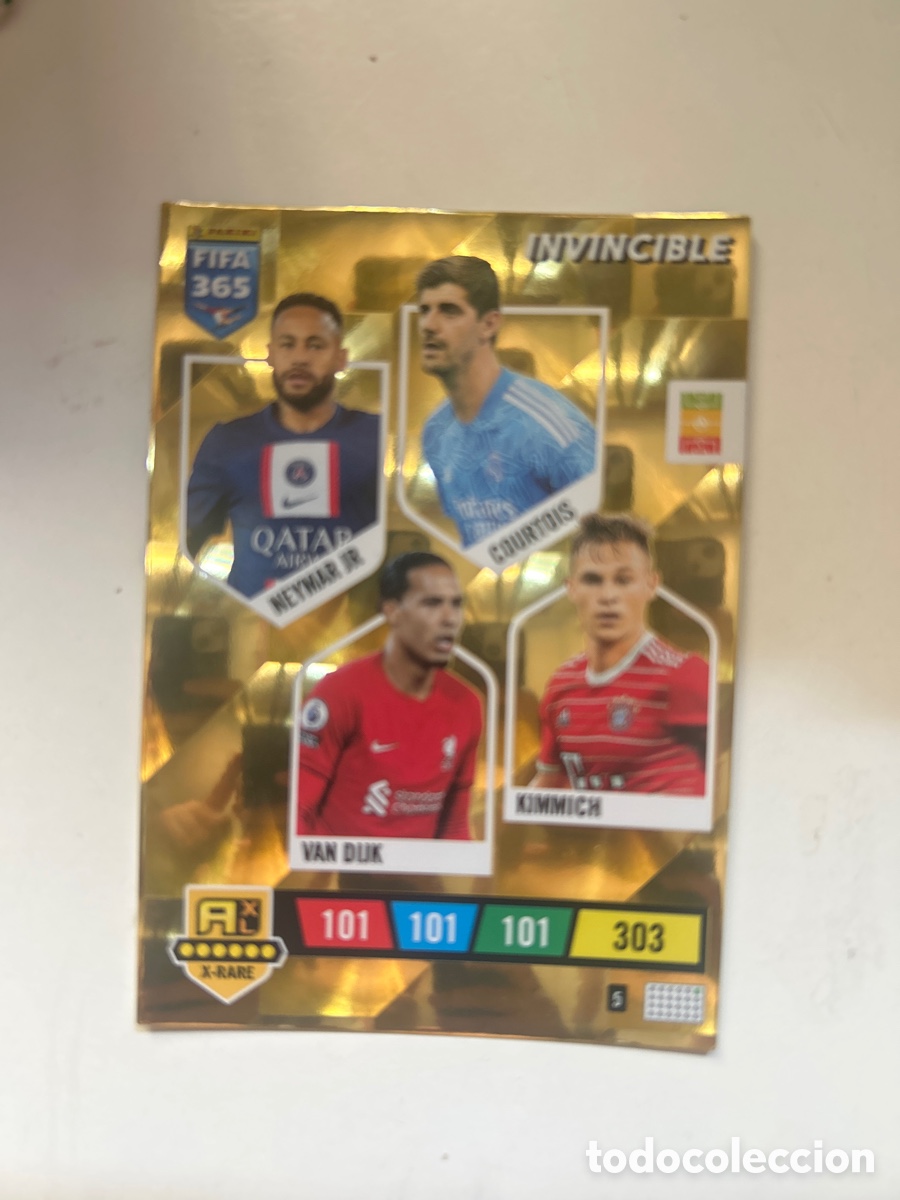 Cromos de f&uacute;tbol: Card Invincible FIFA 365 2023