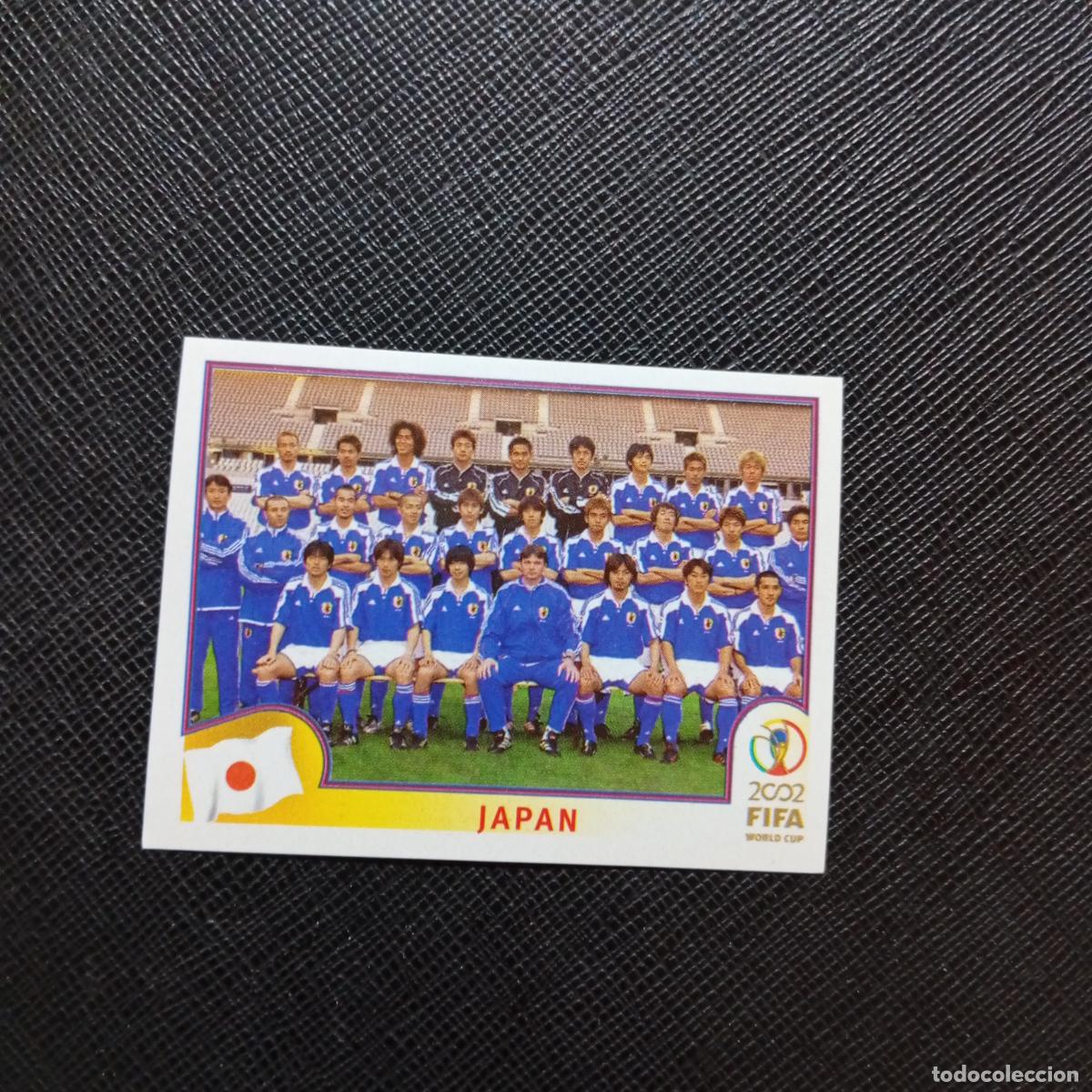 Cromos de f&uacute;tbol: 531 PLANTILLA JAPON PANINI 2002 MUNDIAL KOREA FUTBOL 02 CROMO - SIN PEGAR - A59 PG469