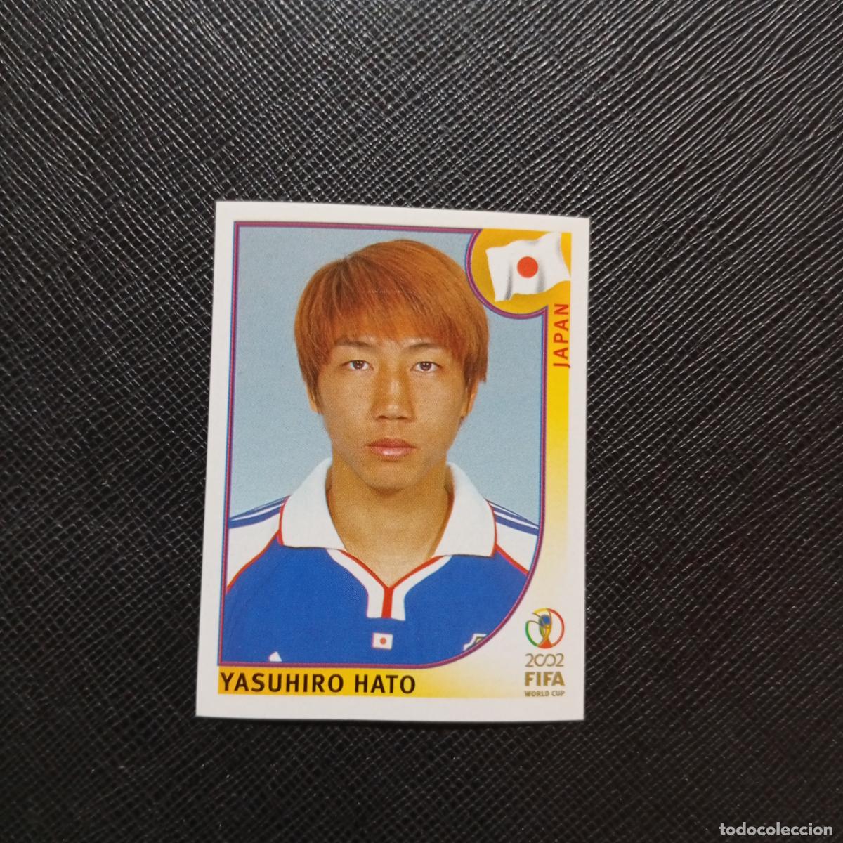 Cromos de f&uacute;tbol: 535 YASUHIRO HATO JAPON PANINI 2002 MUNDIAL KOREA FUTBOL 02 CROMO - SIN PEGAR - A59 PG478
