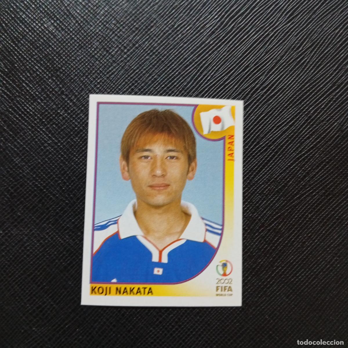 Cromos de f&uacute;tbol: 537 KOJI NAKATA JAPON PANINI 2002 MUNDIAL KOREA FUTBOL 02 CROMO - SIN PEGAR - A59 PG478