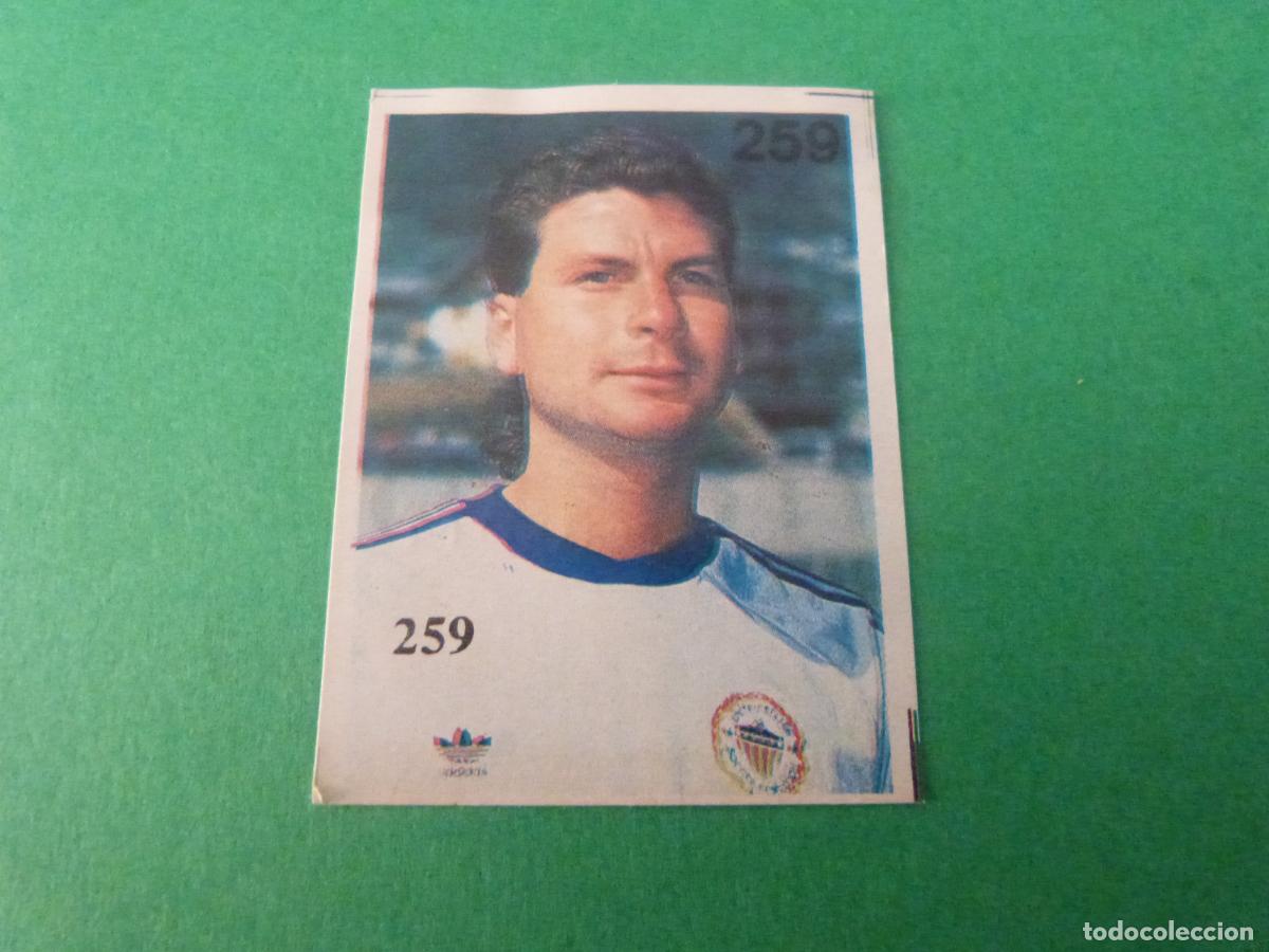 Cromos de f&uacute;tbol: CROMO FUTBOL WINDISCHMANN ESTADOS UNIDOS DESPEGADO N&ordm; 259 MUNDIAL ITALIA 90 REYAUCA