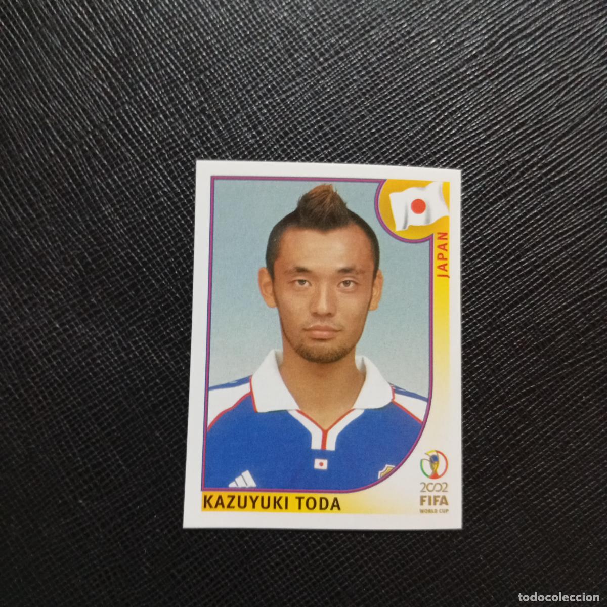 Cromos de f&uacute;tbol: 539 KAZUYUKI TODA JAPON PANINI 2002 MUNDIAL KOREA FUTBOL 02 CROMO - SIN PEGAR - A59 PG478