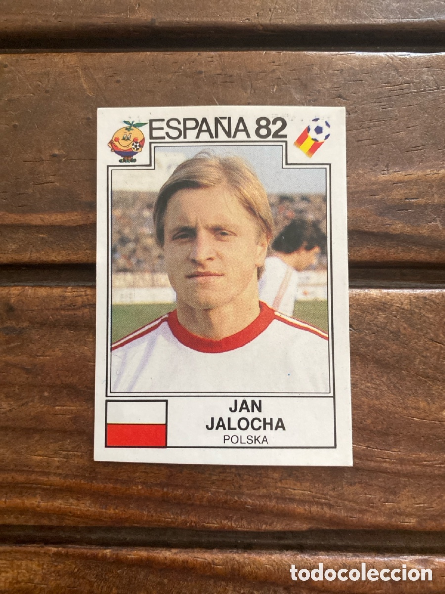 Fu&szlig;ball-Sticker: Cromo panini mundial Espa&ntilde;a 82 n&uacute;mero 61 Jalocha - Sticker album world cup Spain 1982 sede