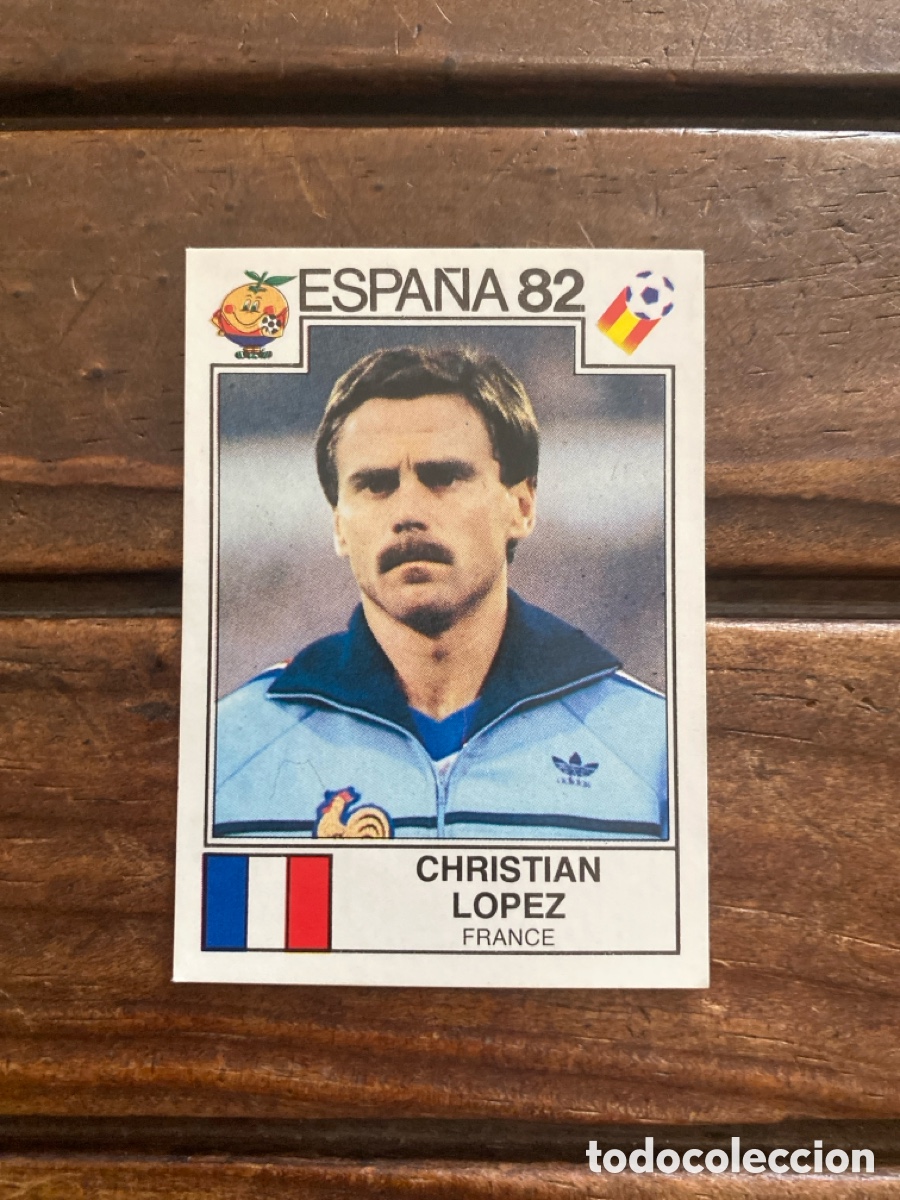 Fu&szlig;ball-Sticker: Cromo panini mundial Espa&ntilde;a 82 n&uacute;mero 280 L&oacute;pez - Sticker album world cup Spain 1982 badge