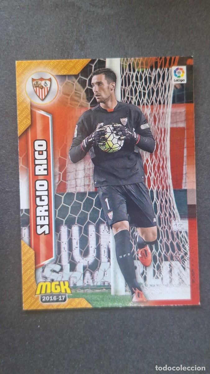 Cromos de f&uacute;tbol: L1 SERGIO RICO SEVILLA F. C. 435 PANINI MEGACRACKS 2016 2017 16 17