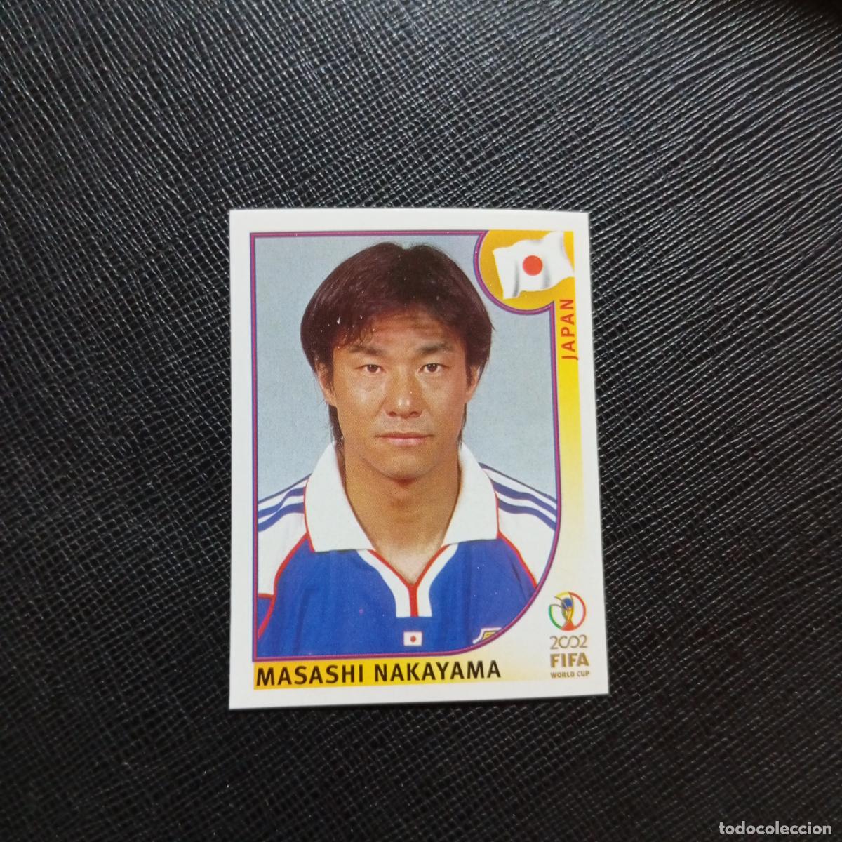 Cromos de f&uacute;tbol: 544 MASASHI NAKAYAMA JAPON PANINI 2002 MUNDIAL KOREA FUTBOL 02 CROMO - SIN PEGAR - A59 PG496