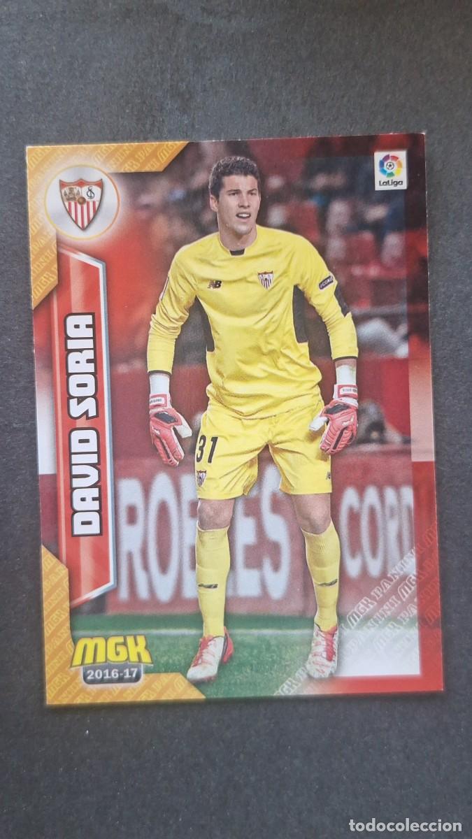 Cromos de f&uacute;tbol: L1 DAVID SORIA SEVILLA F. C. 436 PANINI MEGACRACKS 2016 2017 16 17
