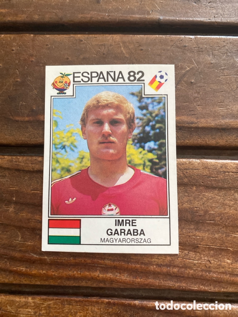 Cromos de f&uacute;tbol: Cromo panini mundial Espa&ntilde;a 82 n&uacute;mero 189 Garaba - Sticker album world cup Spain 1982