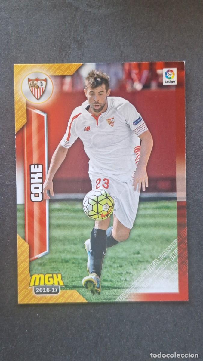 Cromos de f&uacute;tbol: L1 COKE SEVILLA F. C. 438 PANINI MEGACRACKS 2016 2017 16 17
