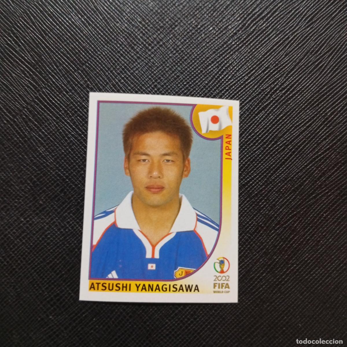 Cromos de f&uacute;tbol: 546 ATSUSHI YANAGISAWA JAPON PANINI 2002 MUNDIAL KOREA FUTBOL 02 CROMO - SIN PEGAR - A59 PG505