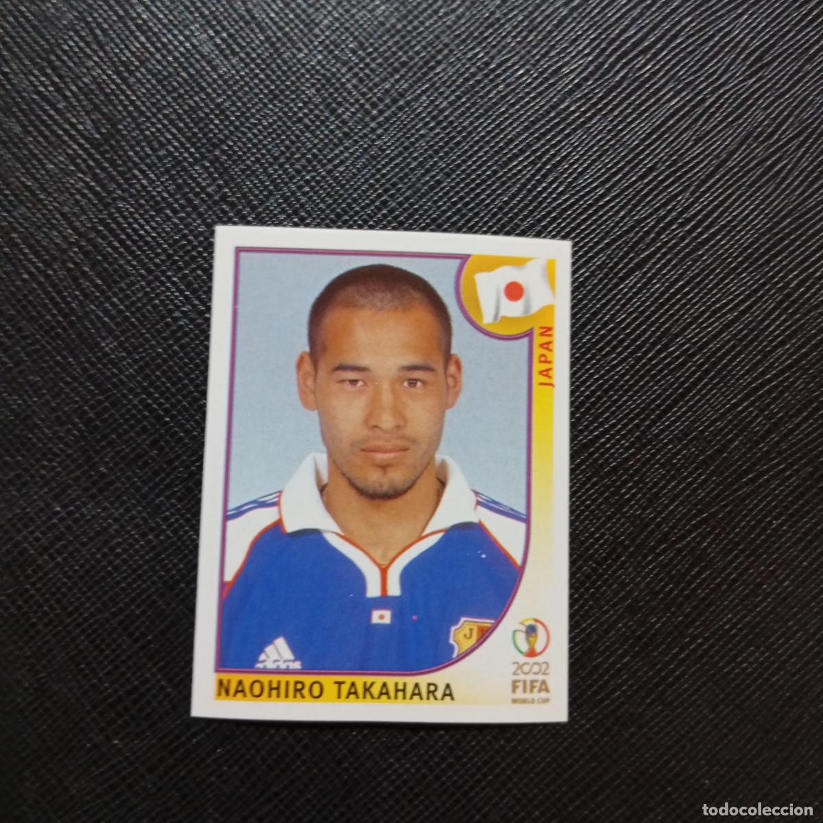 Cromos de f&uacute;tbol: 547 NAOHIRO TAKAHARA JAPON PANINI 2002 MUNDIAL KOREA FUTBOL 02 CROMO - SIN PEGAR - A59 PG505