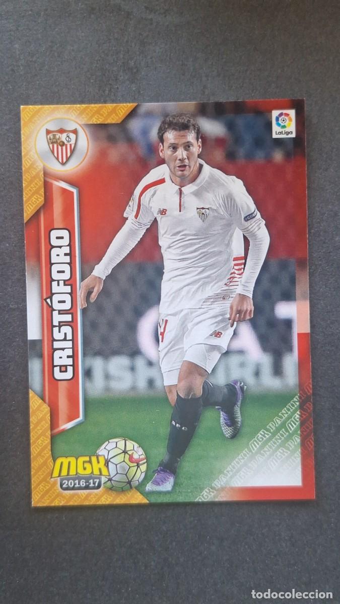 Cromos de f&uacute;tbol: L1 CRISTOFORO SEVILLA F. C. 446 PANINI MEGACRACKS 2016 2017 16 17
