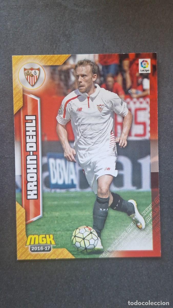 Cromos de f&uacute;tbol: L1 KROHN-DEHLI SEVILLA F. C. 447 PANINI MEGACRACKS 2016 2017 16 17