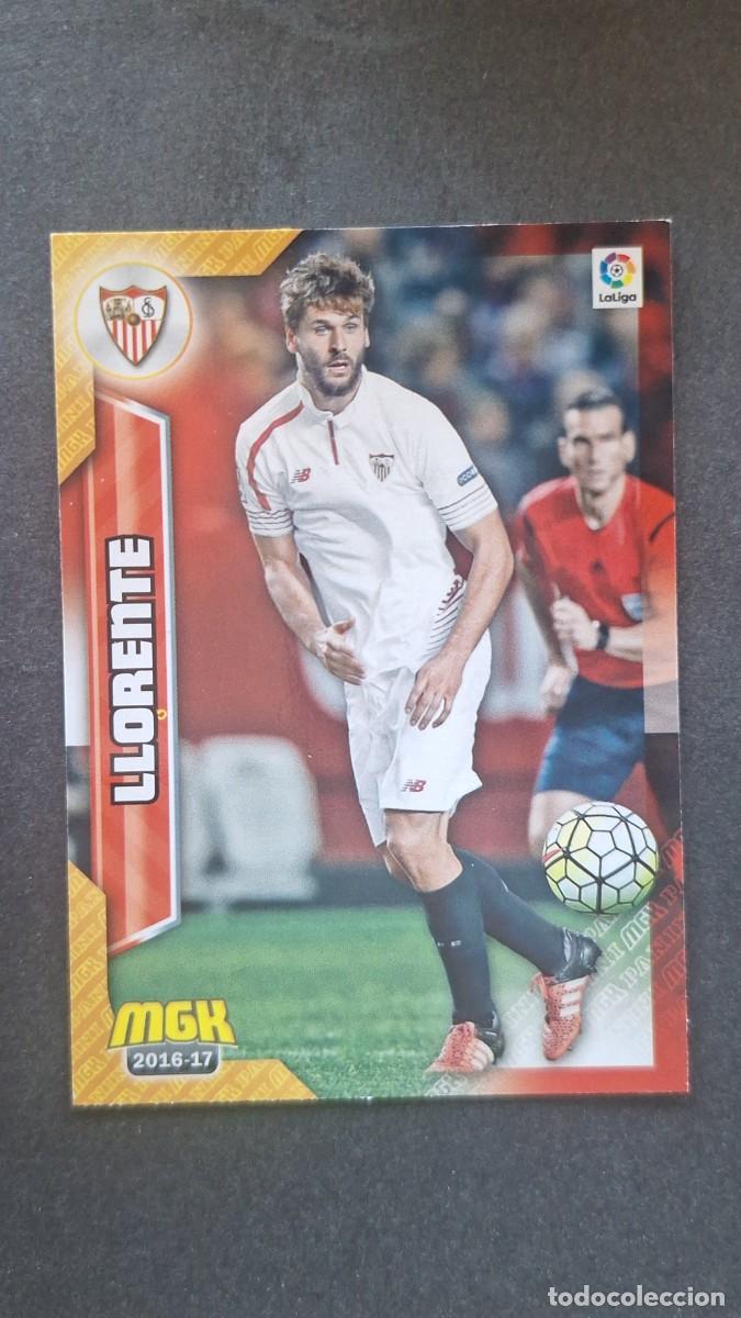 Cromos de f&uacute;tbol: L1 LLORENTE SEVILLA F. C. 452 PANINI MEGACRACKS 2016 2017 16 17
