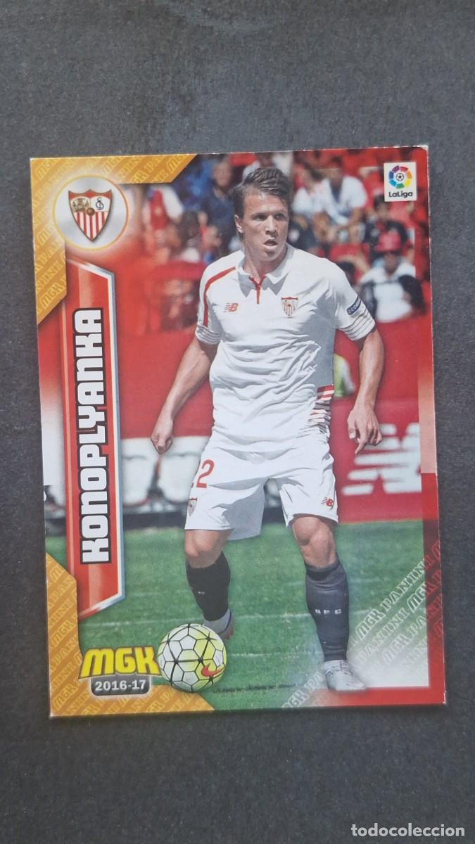 Cromos de f&uacute;tbol: L1 KONOPLYANKA SEVILLA F. C. 453 PANINI MEGACRACKS 2016 2017 16 17