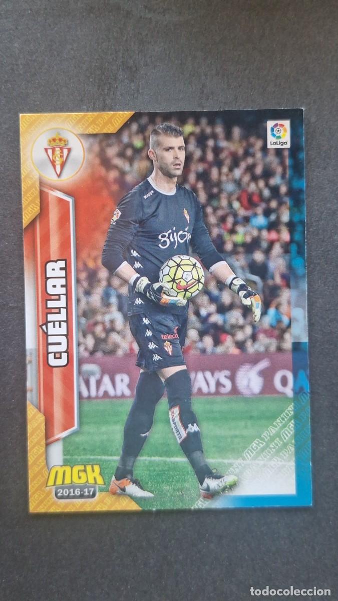 Fu&szlig;ball-Sticker: L1 CUELLAR SPORTING DE GIJON 462 PANINI MEGACRACKS 2016 2017 16 17