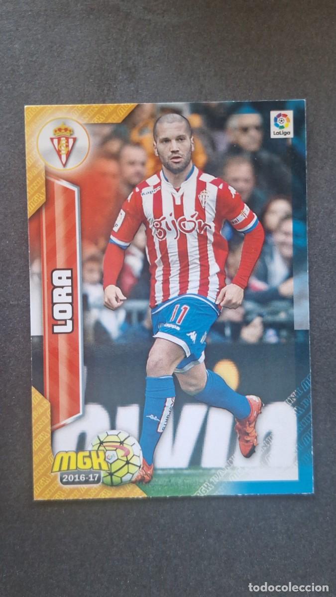 Fu&szlig;ball-Sticker: L1 LORA SPORTING DE GIJON 464 PANINI MEGACRACKS 2016 2017 16 17