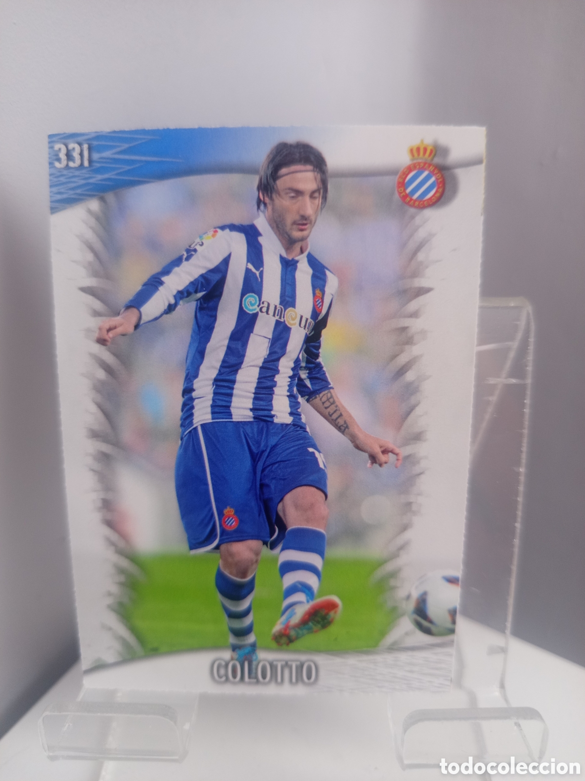 Fu&szlig;ball-Sticker: ❇️ CROMO ⚽ COLOTTO ESPA&Ntilde;OL 331 FICHAS LIGA QUIZ GAME 2014 13 14 2013 2014 MUNDICROMO ❇️