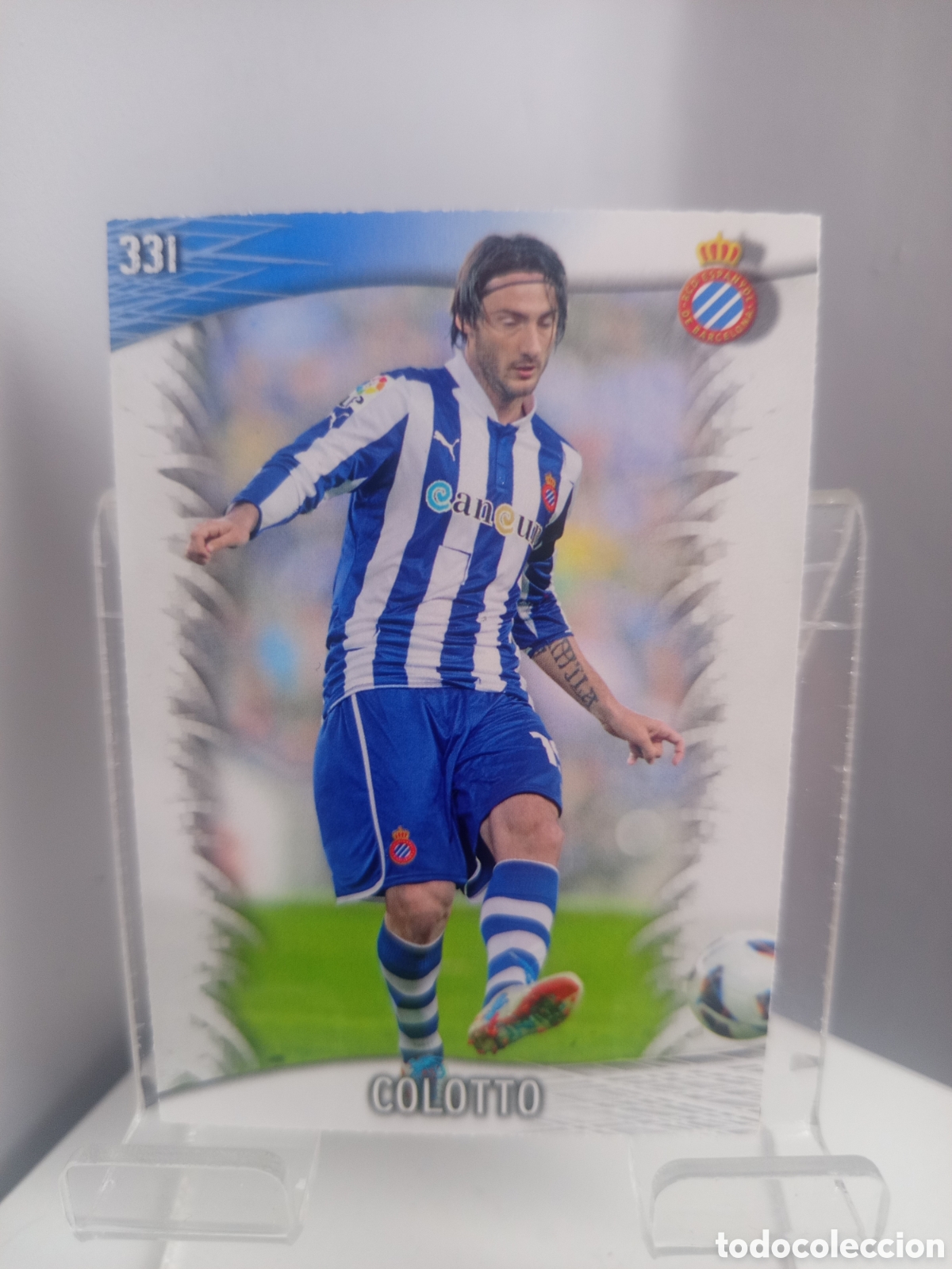 Fu&szlig;ball-Sticker: ❇️ CROMO ⚽ COLOTTO ESPA&Ntilde;OL 331 FICHAS LIGA QUIZ GAME 2014 13 14 2013 2014 MUNDICROMO ❇️
