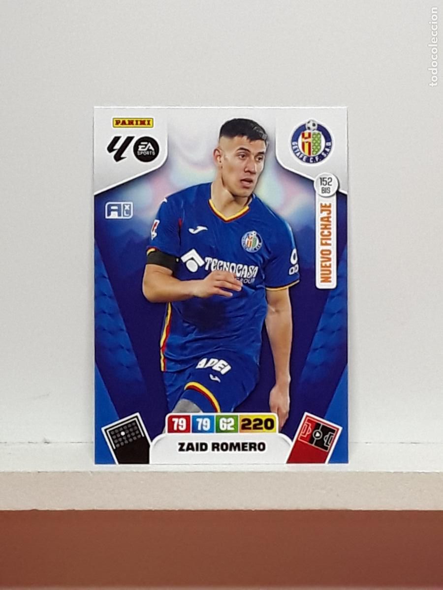 Cartes &agrave; collectionner de Football: ADRENALYN 2025 2026 25 26 ALBUM PANINI LIGA N 152BIS 152 BIS GETAFE ZAID ROMERO