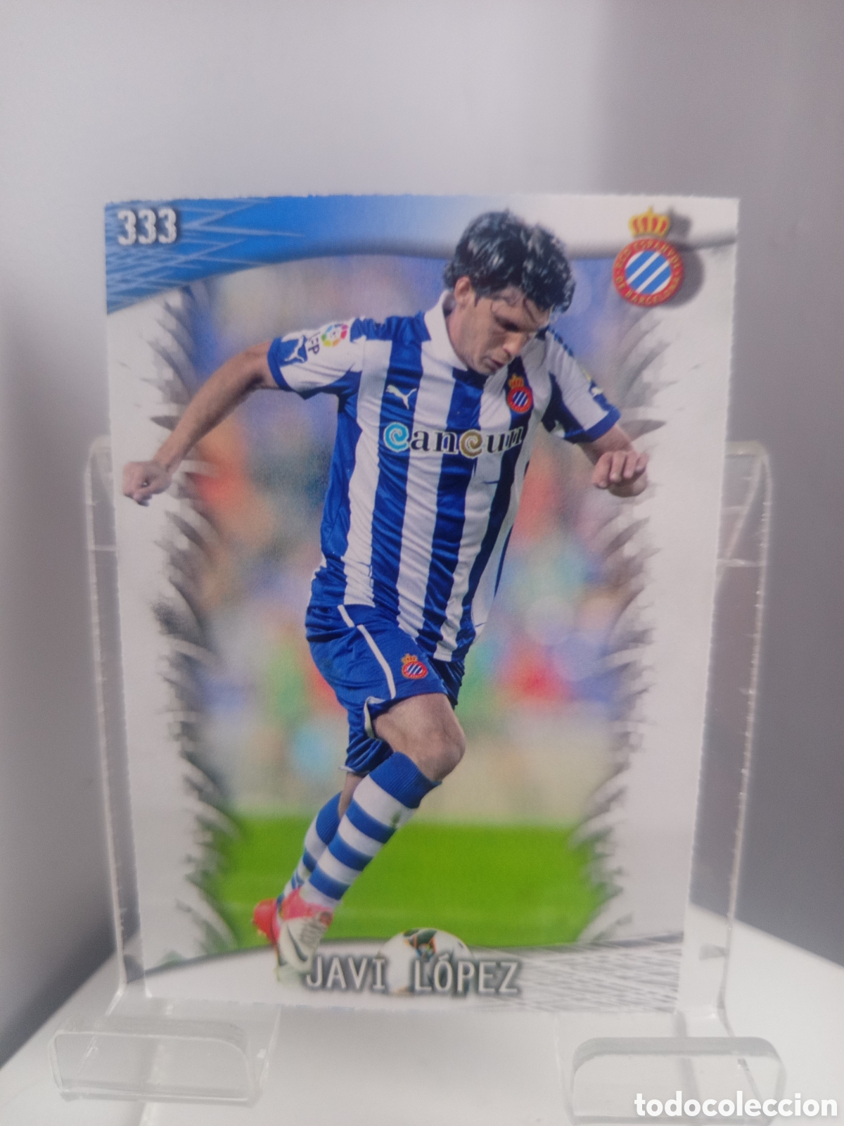 Cartes &agrave; collectionner de Football: ❇️ CROMO ⚽ JAVI L&Oacute;PEZ ESPA&Ntilde;OL 333 FICHAS LIGA QUIZ GAME 2014 13 14 2013 2014 MUNDICROMO ❇️