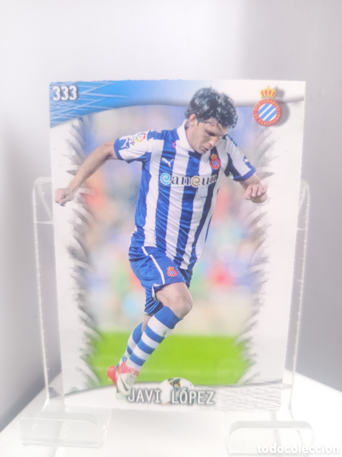 Cromos de f&uacute;tbol: ❇️ CROMO ⚽ JAVI L&Oacute;PEZ ESPA&Ntilde;OL 333 FICHAS LIGA QUIZ GAME 2014 13 14 2013 2014 MUNDICROMO ❇️