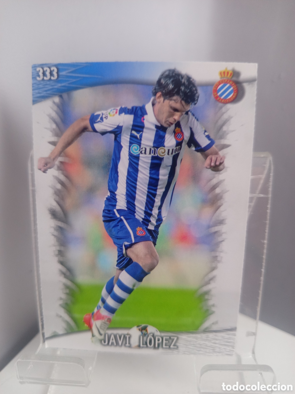 Cromos de f&uacute;tbol: ❇️ CROMO ⚽ JAVI L&Oacute;PEZ ESPA&Ntilde;OL 333 FICHAS LIGA QUIZ GAME 2014 13 14 2013 2014 MUNDICROMO ❇️