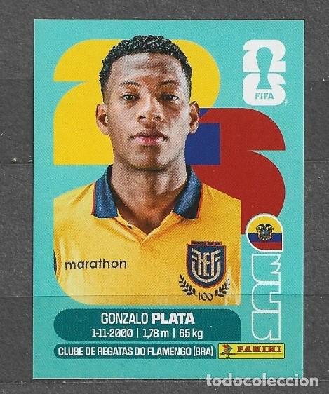 Cromos de f&uacute;tbol: Mundial 2026 - Gonzalo Plata - N&deg; 16 - Ecuador