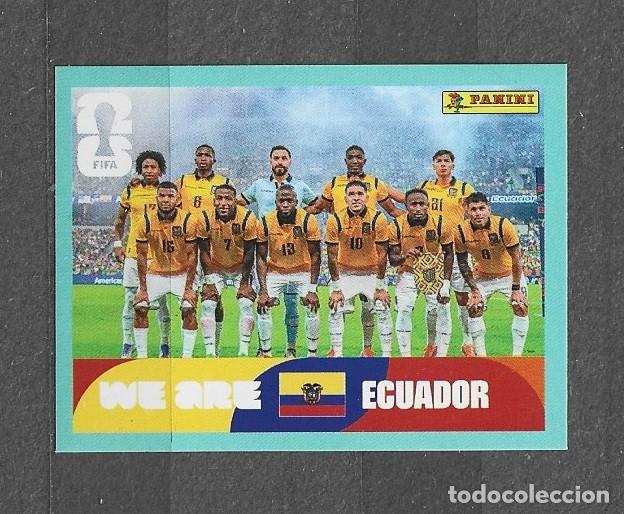 Cromos de f&uacute;tbol: Mundial 2026 - Equipo - N&deg; 13 - Ecuador