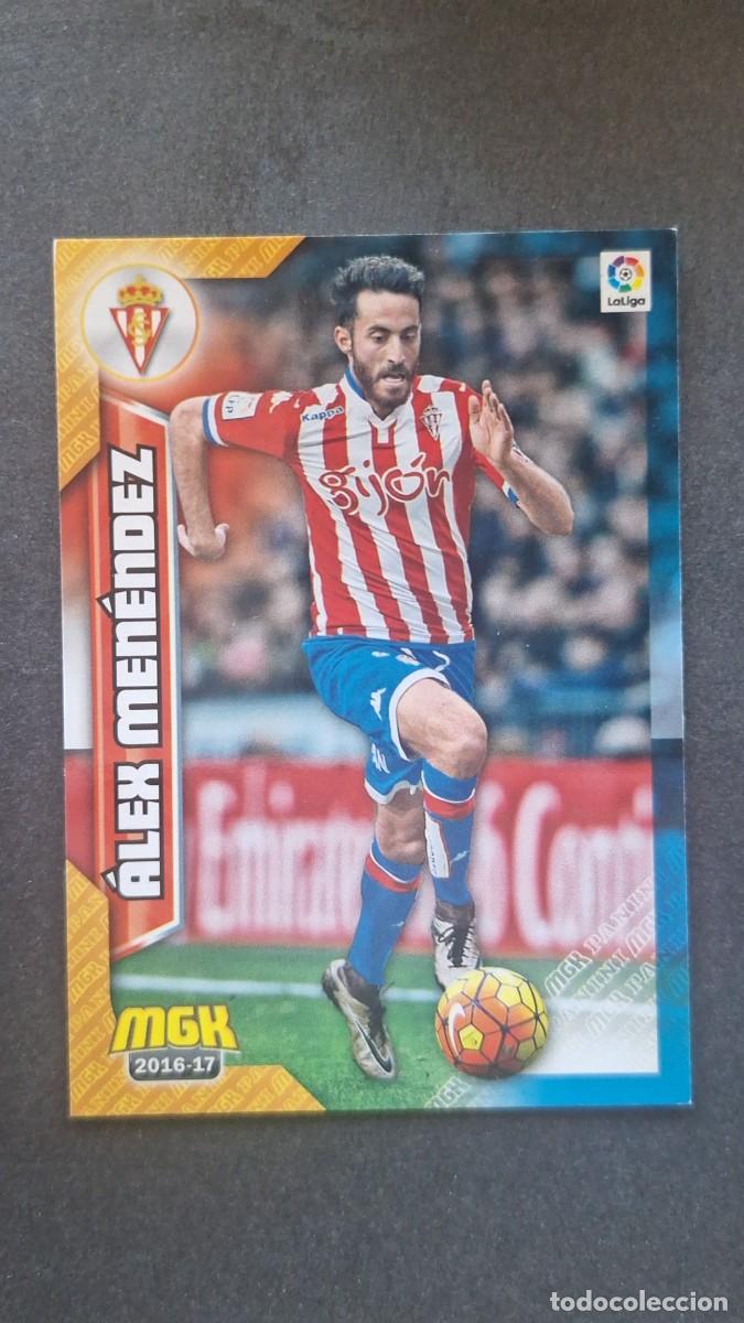 Cromos de f&uacute;tbol: L1 ALEX MENENDEZ SPORTING DE GIJON 469 PANINI MEGACRACKS 2016 2017 16 17