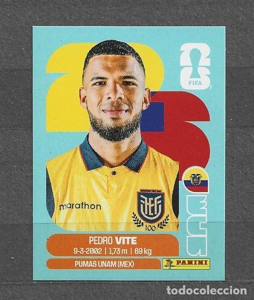 Cromos de f&uacute;tbol: Mundial 2026 - Pedro Vite - N&deg; 12 - Ecuador