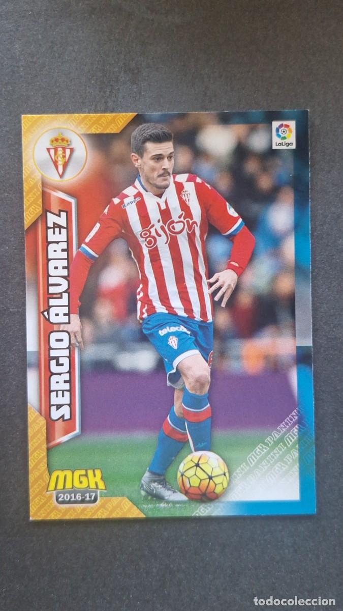 Cromos de f&uacute;tbol: L1 SERGIO ALVAREZ SPORTING DE GIJON 470 PANINI MEGACRACKS 2016 2017 16 17