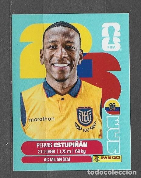 Cromos de f&uacute;tbol: Mundial 2026 - Pervis Estupi&ntilde;&aacute;n - N&deg; 5 - Ecuador