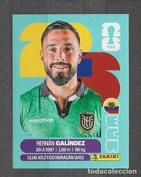 Cromos de f&uacute;tbol: Mundial 2026 - Hern&aacute;n Gal&iacute;ndez - N&deg; 2 - Ecuador