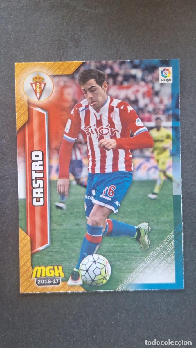 Cromos de f&uacute;tbol: L1 CASTRO SPORTING DE GIJON 479 PANINI MEGACRACKS 2016 2017 16 17