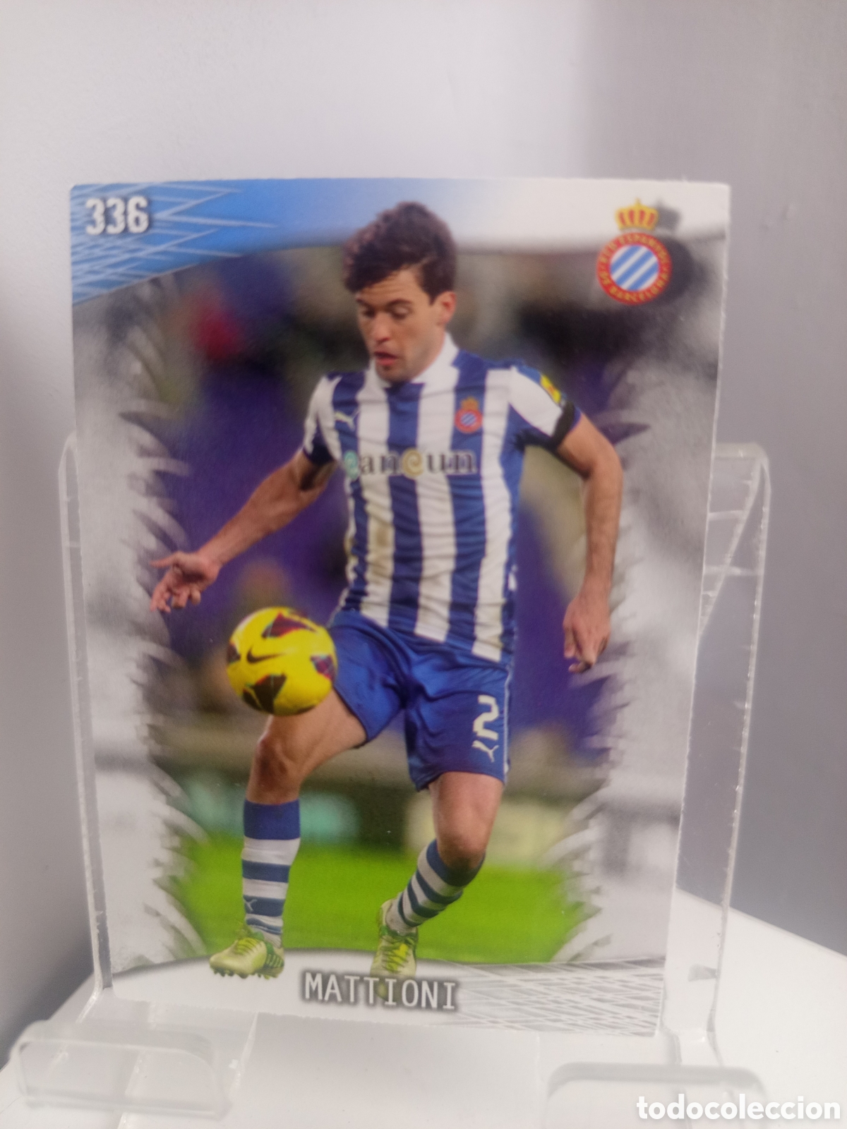 Cartes &agrave; collectionner de Football: ❇️ CROMO ⚽ MATTIONI ESPA&Ntilde;OL 336 FICHAS LIGA QUIZ GAME 2014 13 14 2013 2014 MUNDICROMO ❇️