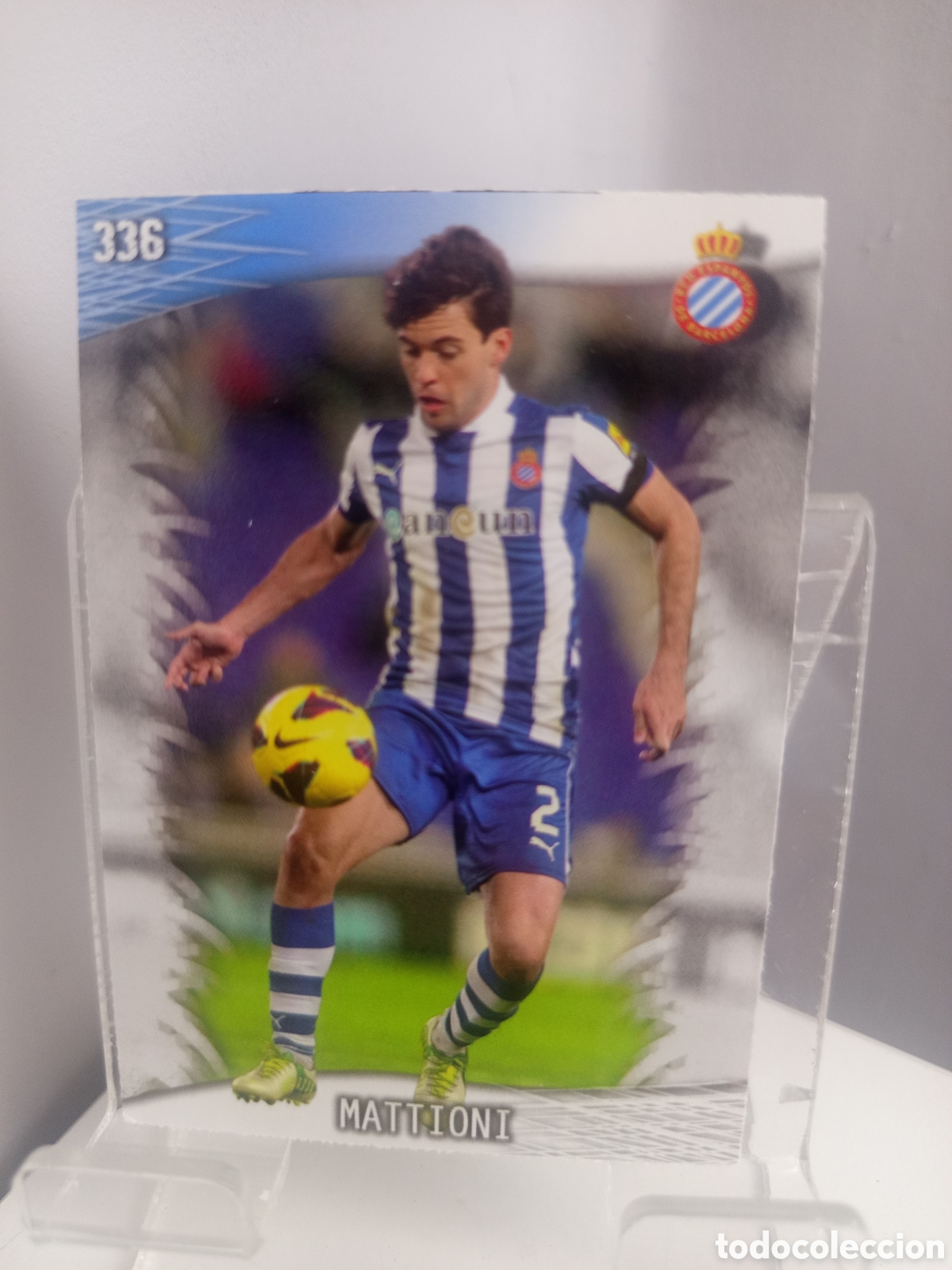 Cartes &agrave; collectionner de Football: ❇️ CROMO ⚽ MATTIONI ESPA&Ntilde;OL 336 FICHAS LIGA QUIZ GAME 2014 13 14 2013 2014 MUNDICROMO ❇️