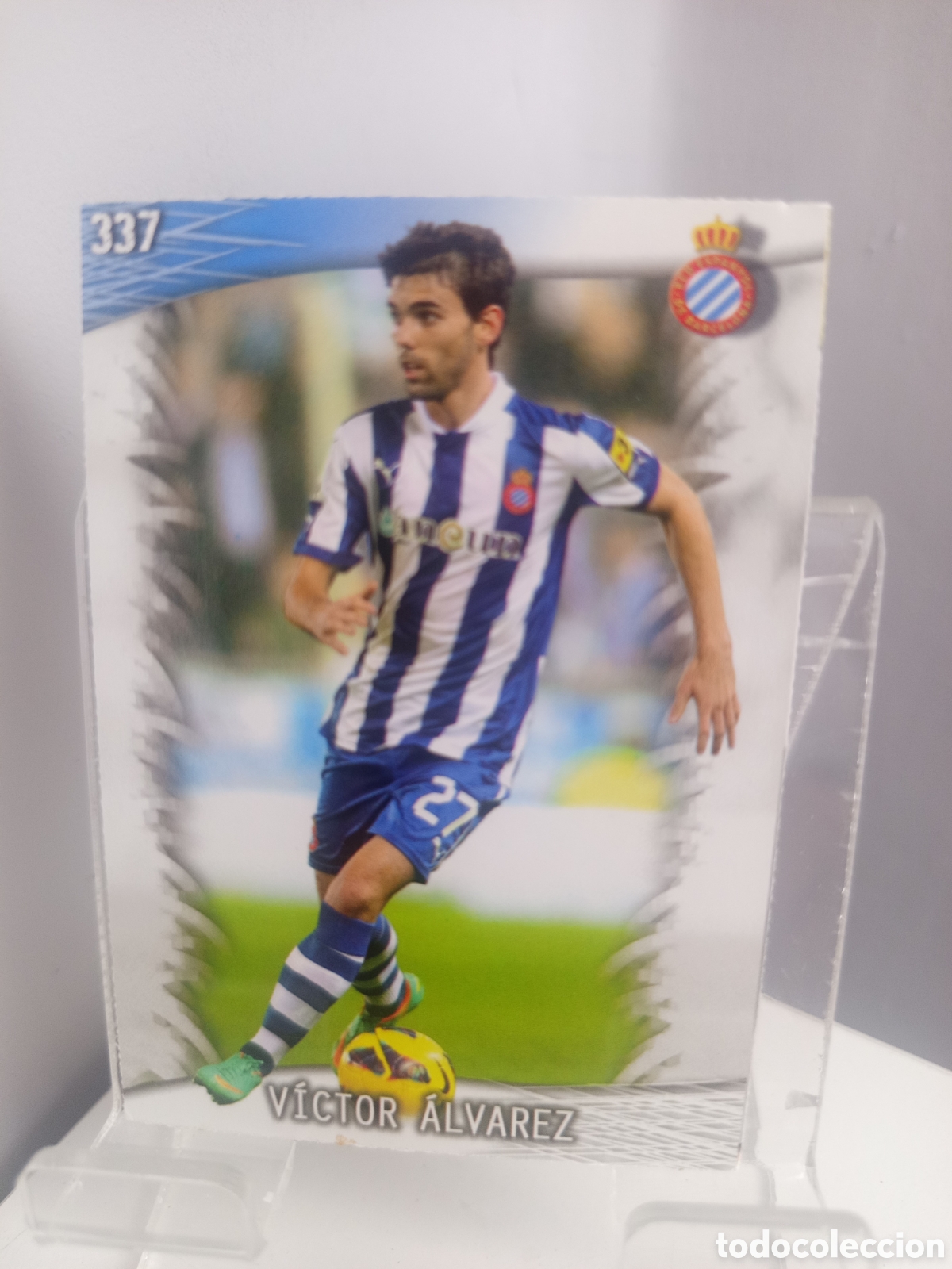 Cartes &agrave; collectionner de Football: ❇️ CROMO ⚽ V&Iacute;CTOR &Aacute;LVAREZ ESPA&Ntilde;OL 337 FICHAS LIGA QUIZ GAME 2014 13 14 2013 2014 MUNDICROMO ❇️