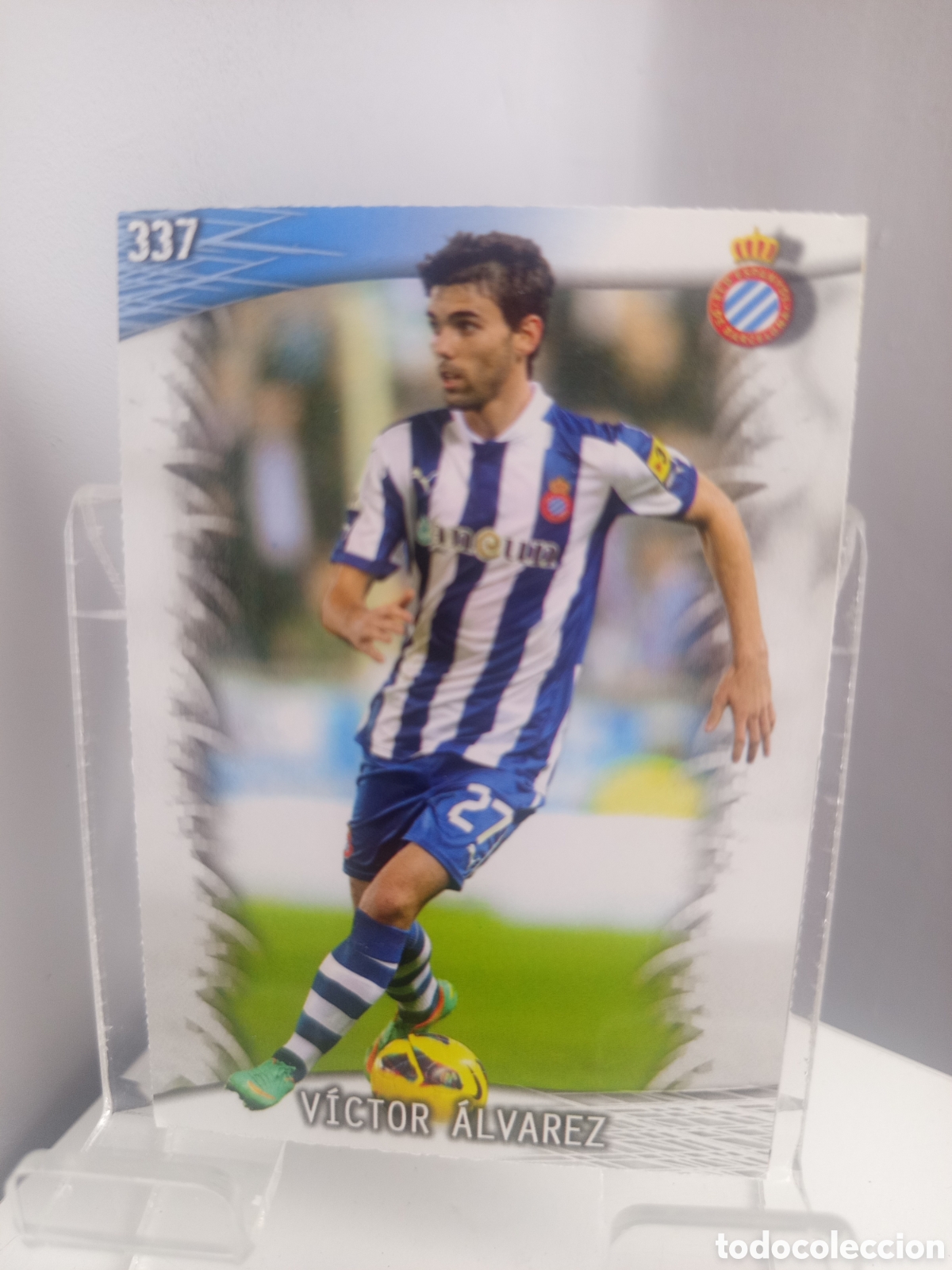Cartes &agrave; collectionner de Football: ❇️ CROMO ⚽ V&Iacute;CTOR &Aacute;LVAREZ ESPA&Ntilde;OL 337 FICHAS LIGA QUIZ GAME 2014 13 14 2013 2014 MUNDICROMO ❇️